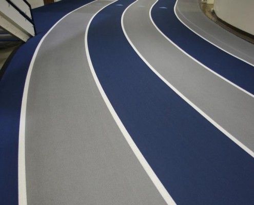 indoor mondo running track