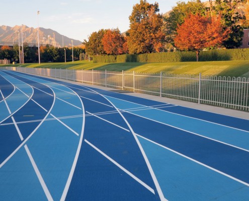 brigham young university mondo sport flooring running track